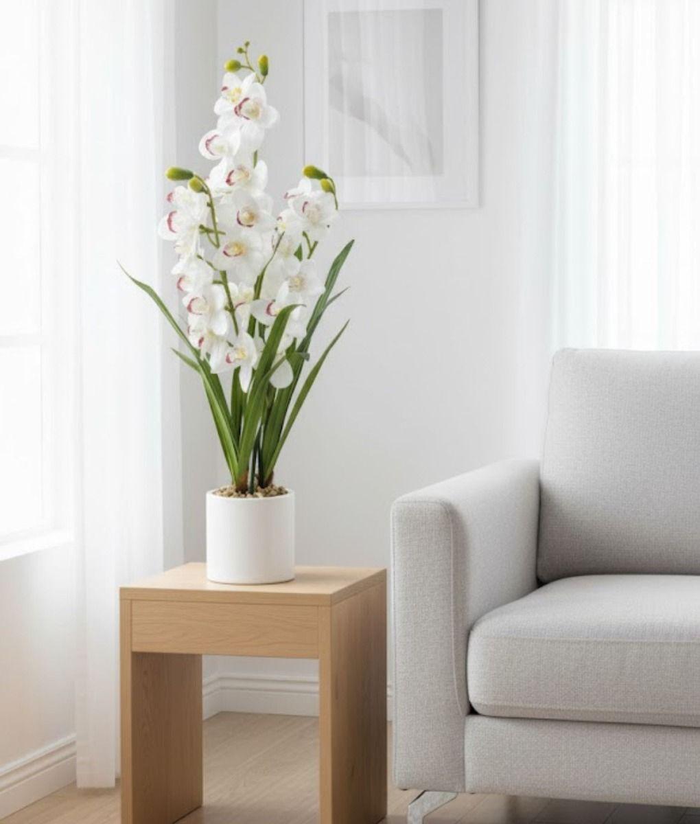 Planta Artificial Decorativa Orquídea Elegante Adorno Jhn-9