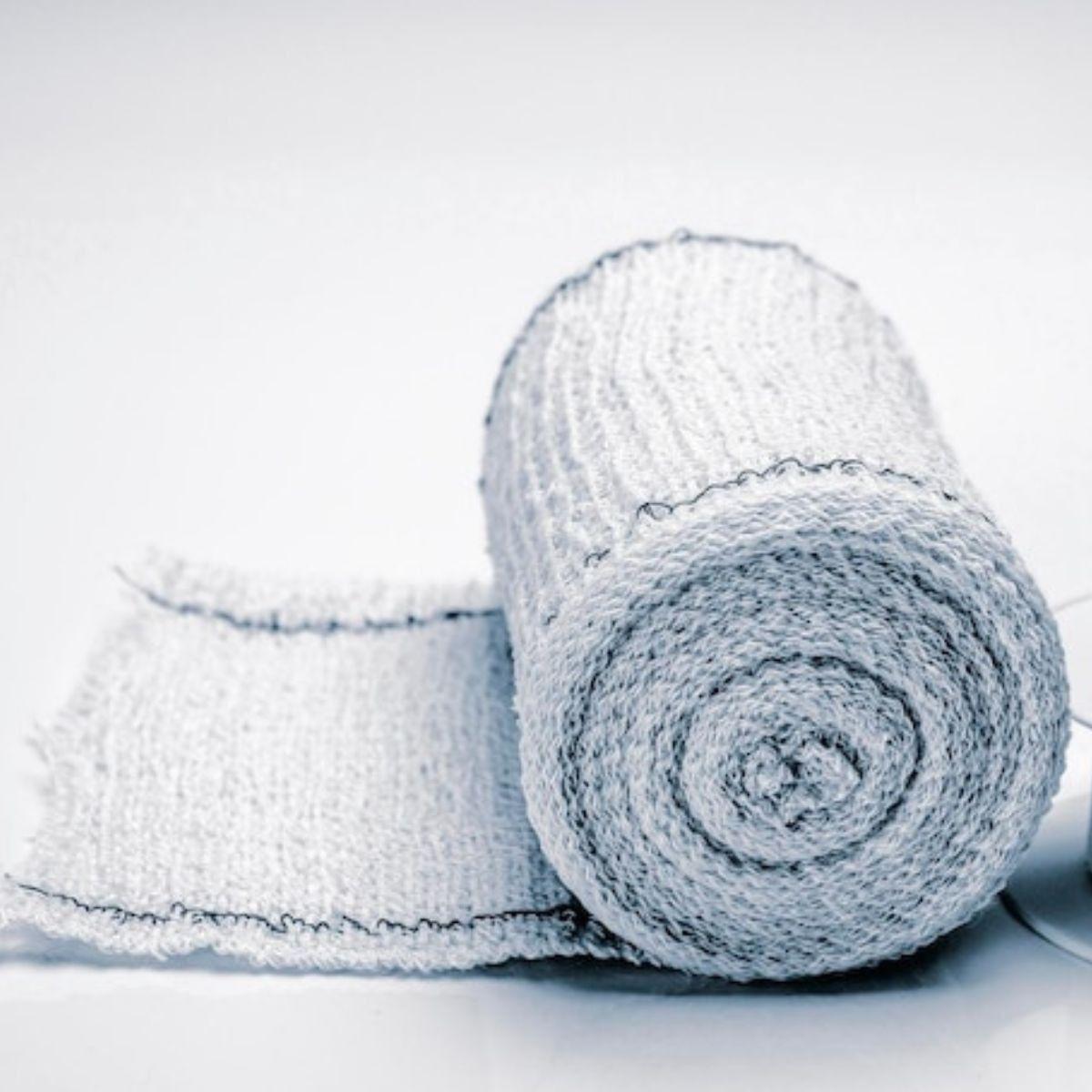 SET 2 VENDAS CREPE ELASTICA 7,5 CM REUTILIZABLE LAU-5