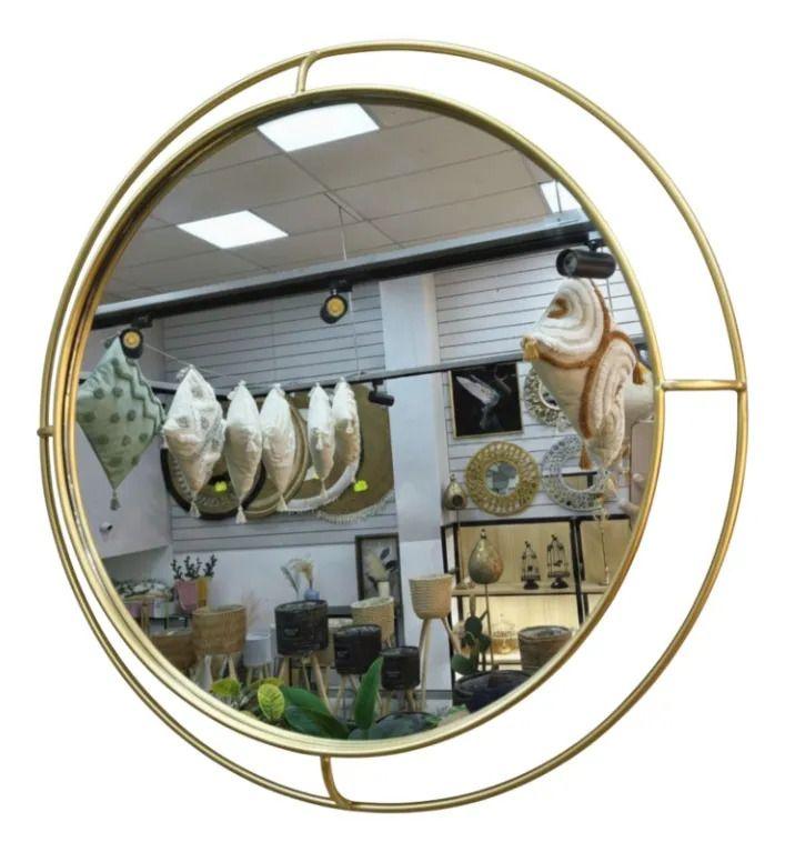 Espejo Decorativo Pared Diseño Vanguardista Lujo AJ-0