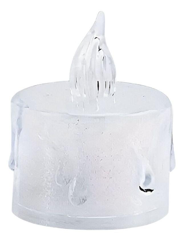 Set 16 Velas LED Decorativas Sin Llama Cristal Acrílico Jhn-2