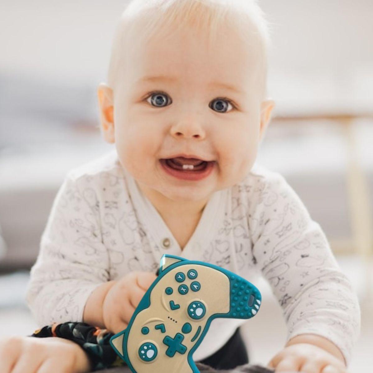 SET 5 MORDEDORES RASCA ENCIAS SUAVE DENTICION BEBE LAU-1