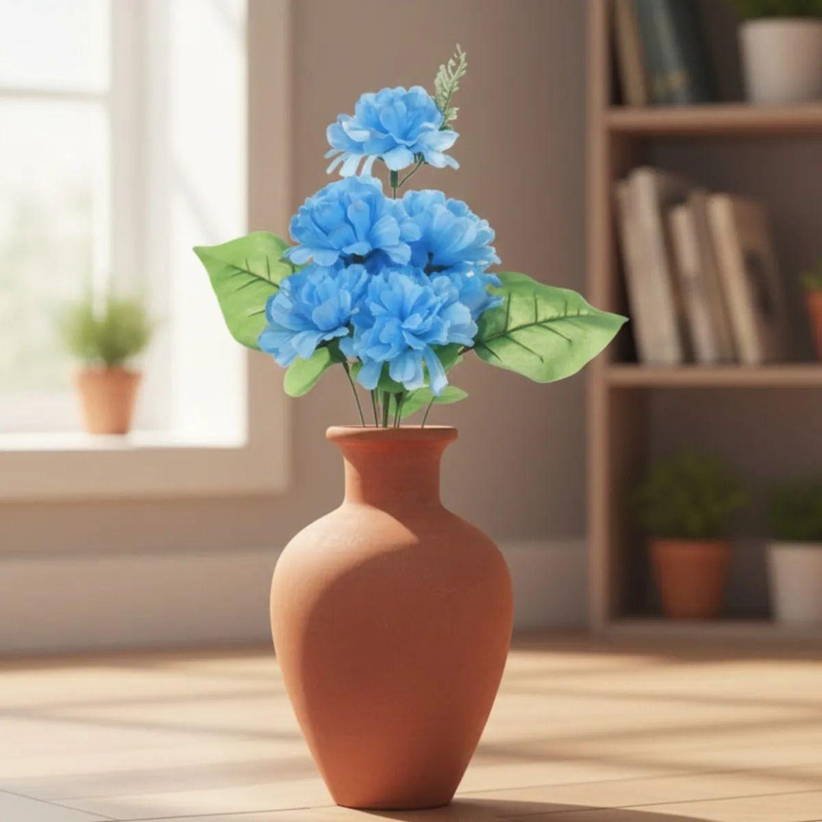 Set 4 Ramo Flores Artificiales Diseño Realista Adorno Jhn-6