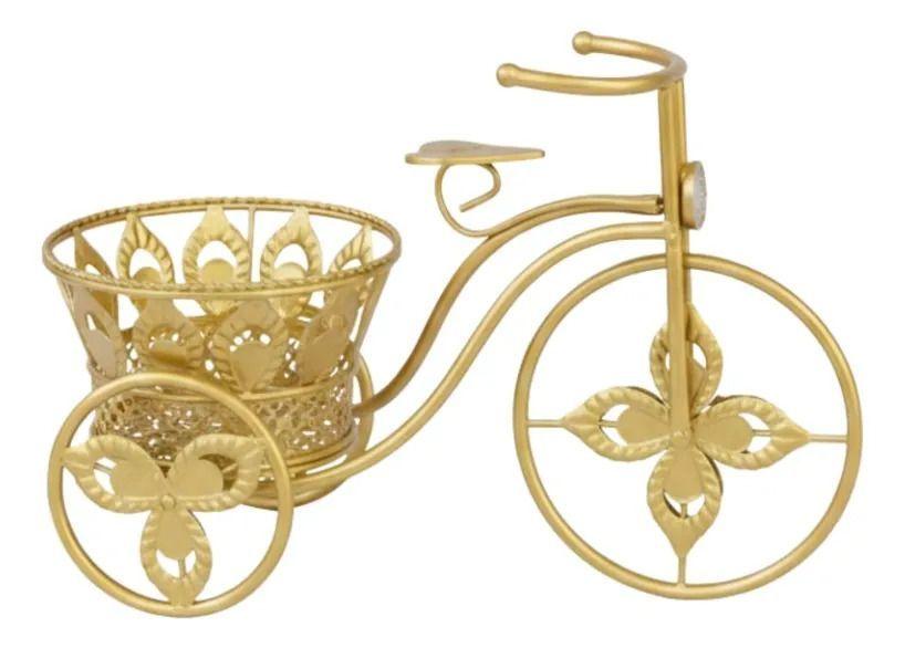 Porta Maceta Decorativo Diseño Bicicleta Vintage Adorno Jhn-2