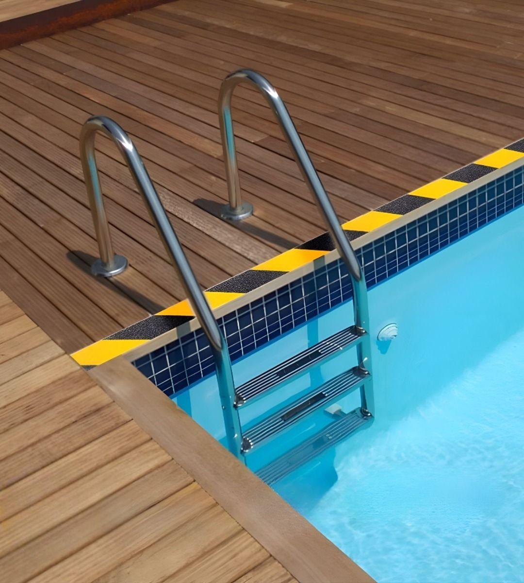 Set 3 Cinta Seguridad Antideslizante Rayas Alta Tracción Jhn-5