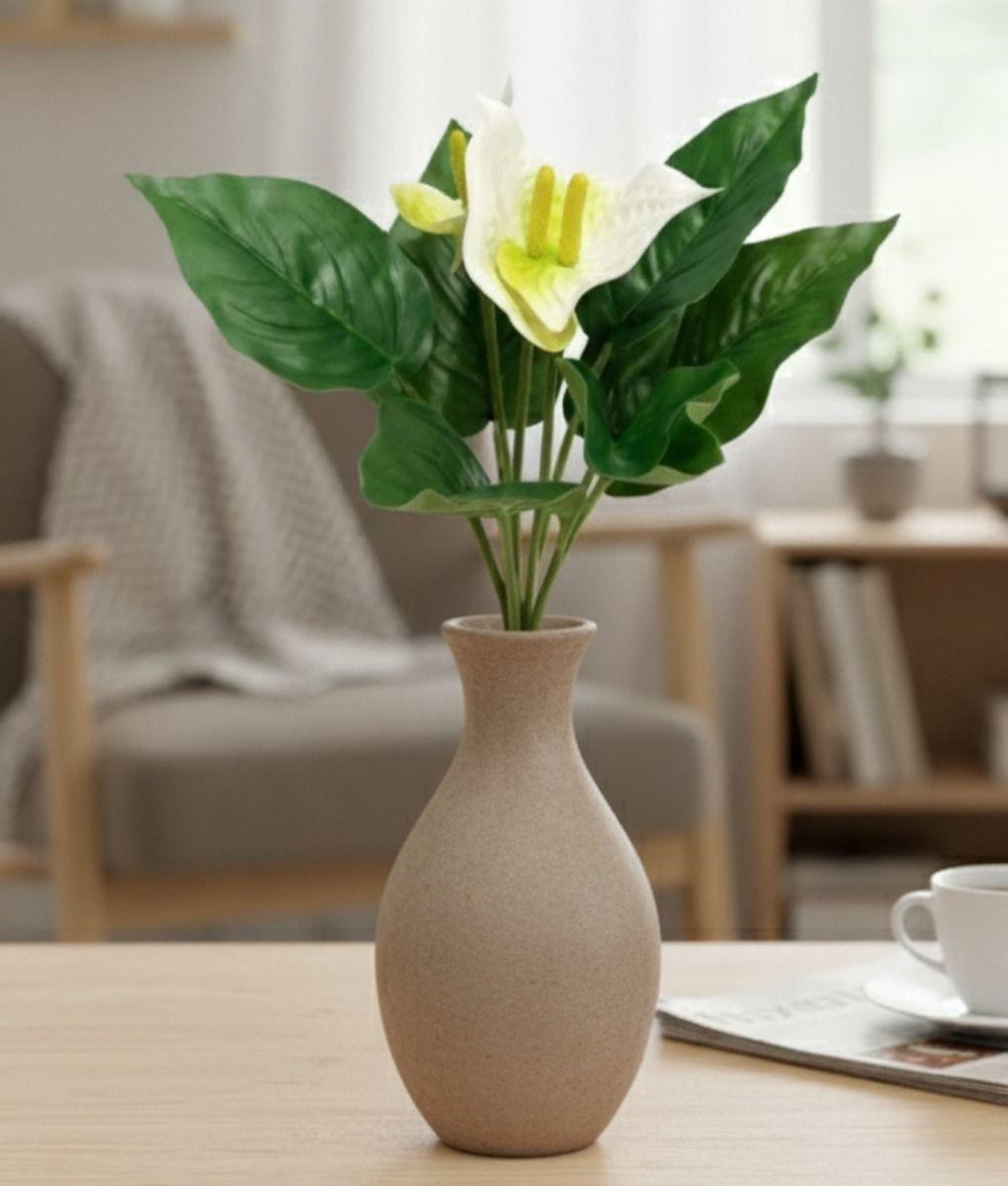 Set 3 Flores Artificiales Ramo Exótico Calas Anturios Jhn-6