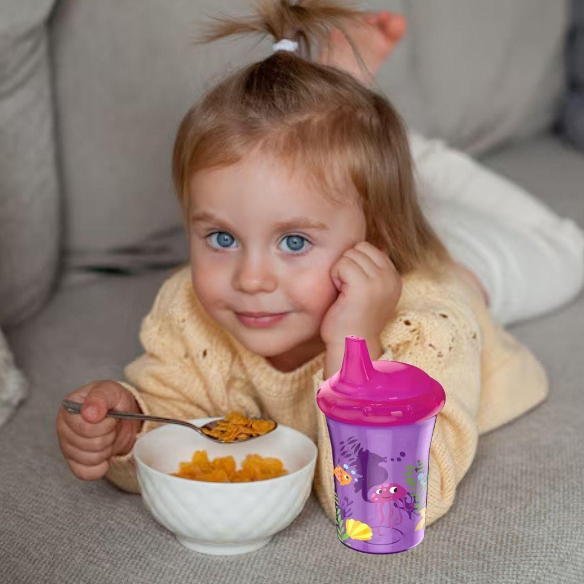 SET 4 VASOS DE ENTRENAMIENTO ANTIDERRAME NIÑOS LAU-2