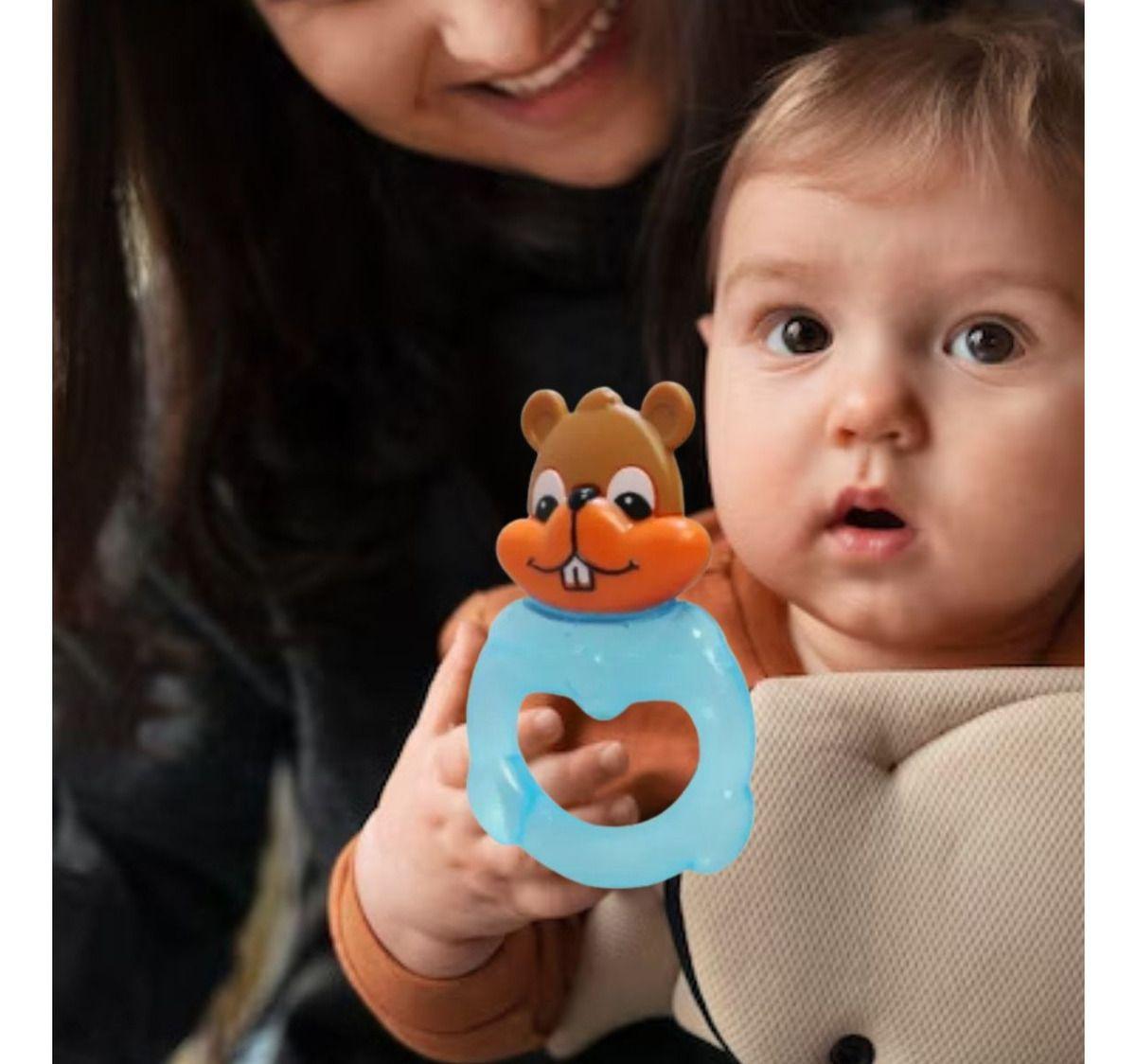 SET 6 MORDEDORES RASCA ENCIAS FORMA DE ANIMALES BEBE LAU-3