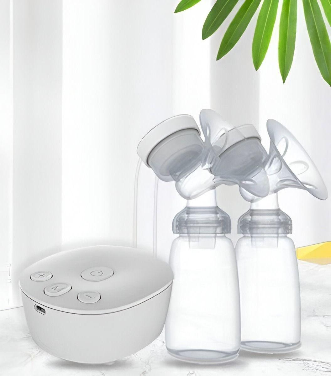 Sacaleche Extractor Leche Recargable Doble Portátil Jhn-7