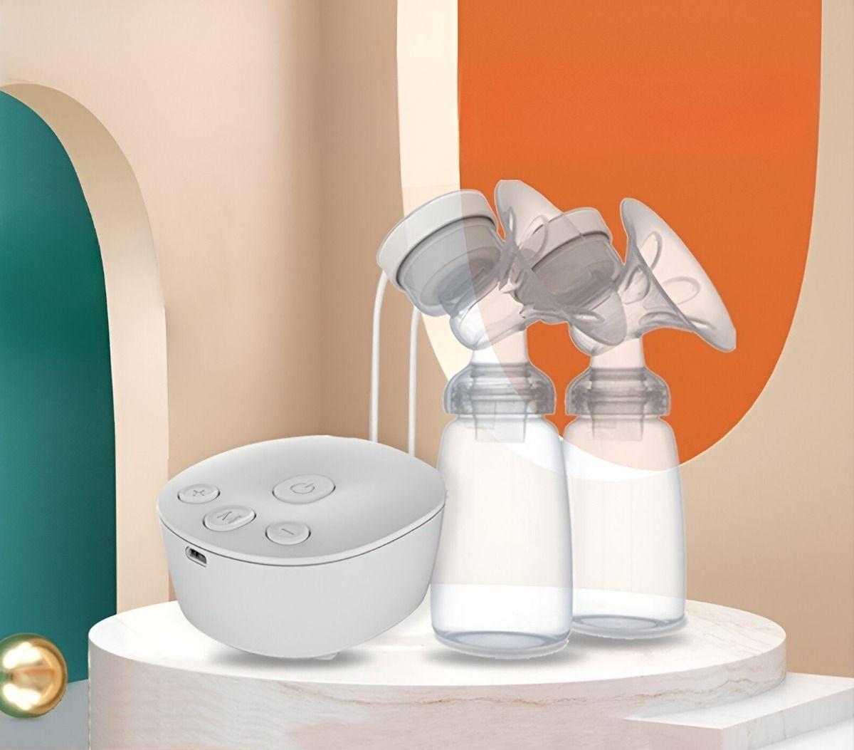 Sacaleche Extractor Leche Recargable Doble Portátil Jhn-8