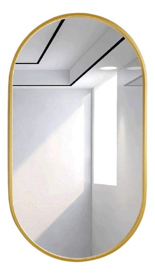 Espejo Decorativo Ovalado Pared Estilo Nórdico Adorno Jhn-0