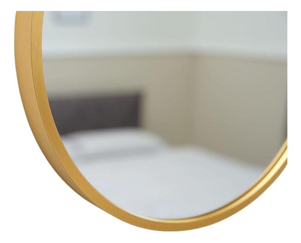 Espejo Decorativo Ovalado Pared Estilo Nórdico Adorno Jhn-1