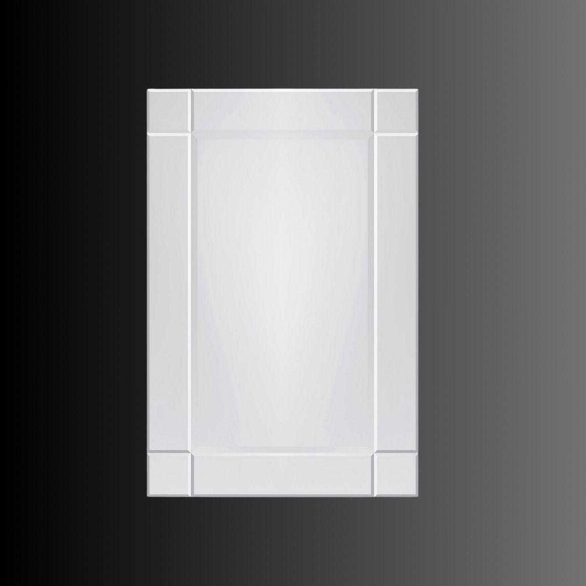 Marco Espejo Cortado Pared Decorativo Baño Hogar Lau-6