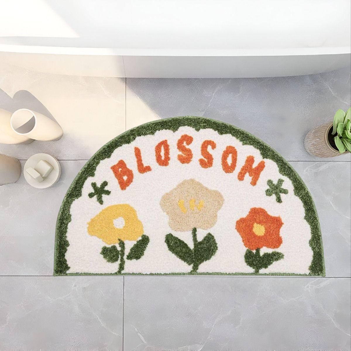 Set de 2 Alfombra Baño Antideslizante Absorbente Jhn-5