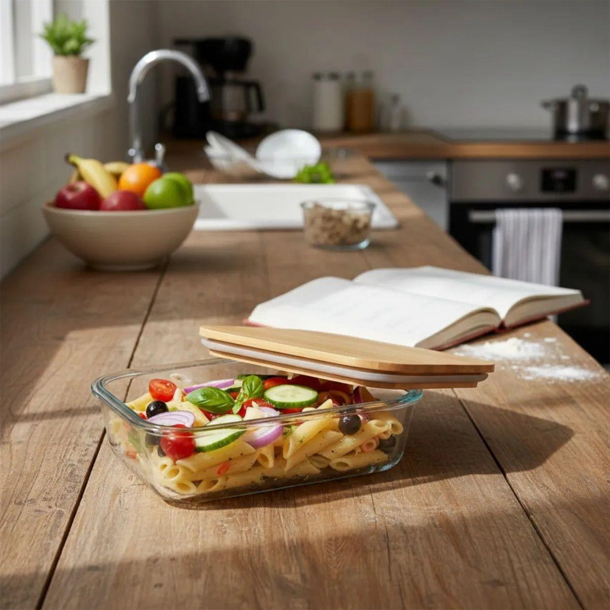 Juego 3 Contenedor Organizador Frescura Cocina Moderna Jhn-5