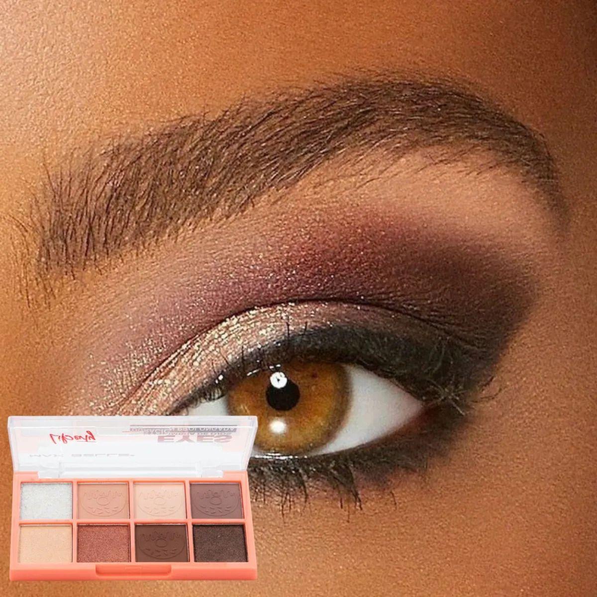 Set 2 Sombras Ojos Profesional Larga Duración Mate ALJ-2