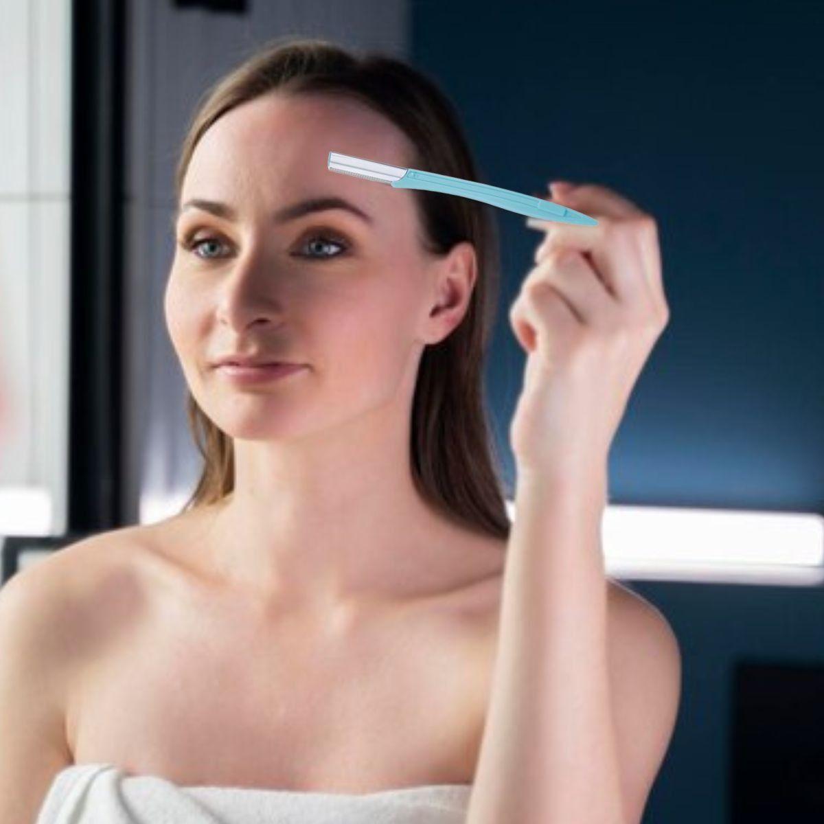 SET 6 PERFILADORA CEJAS RASURADORA FACIAL MULTIUSOS LAU-3