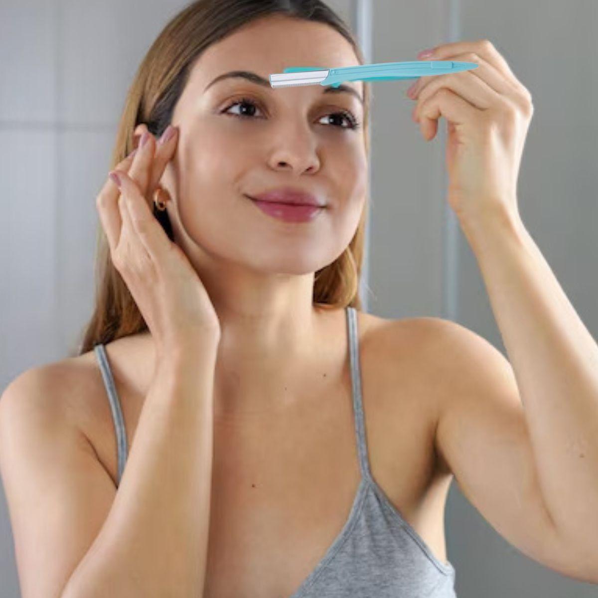 SET 6 PERFILADORA CEJAS RASURADORA FACIAL MULTIUSOS LAU-6