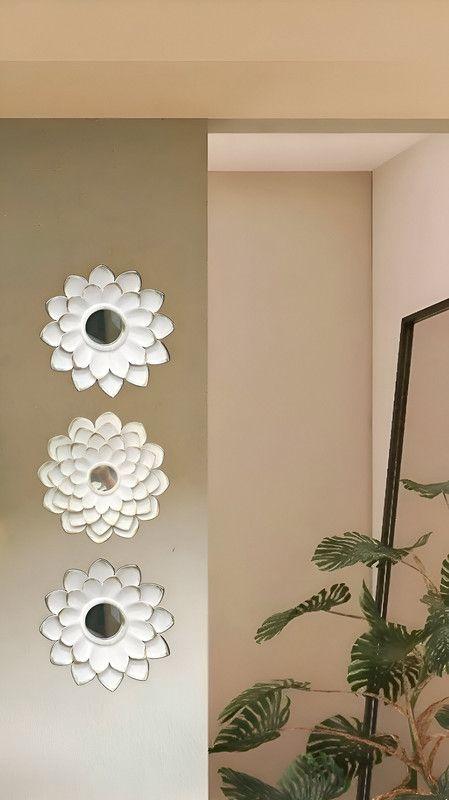 Espejo Decorativo Flor Bohemio Pared Sala Hogar Lau-7