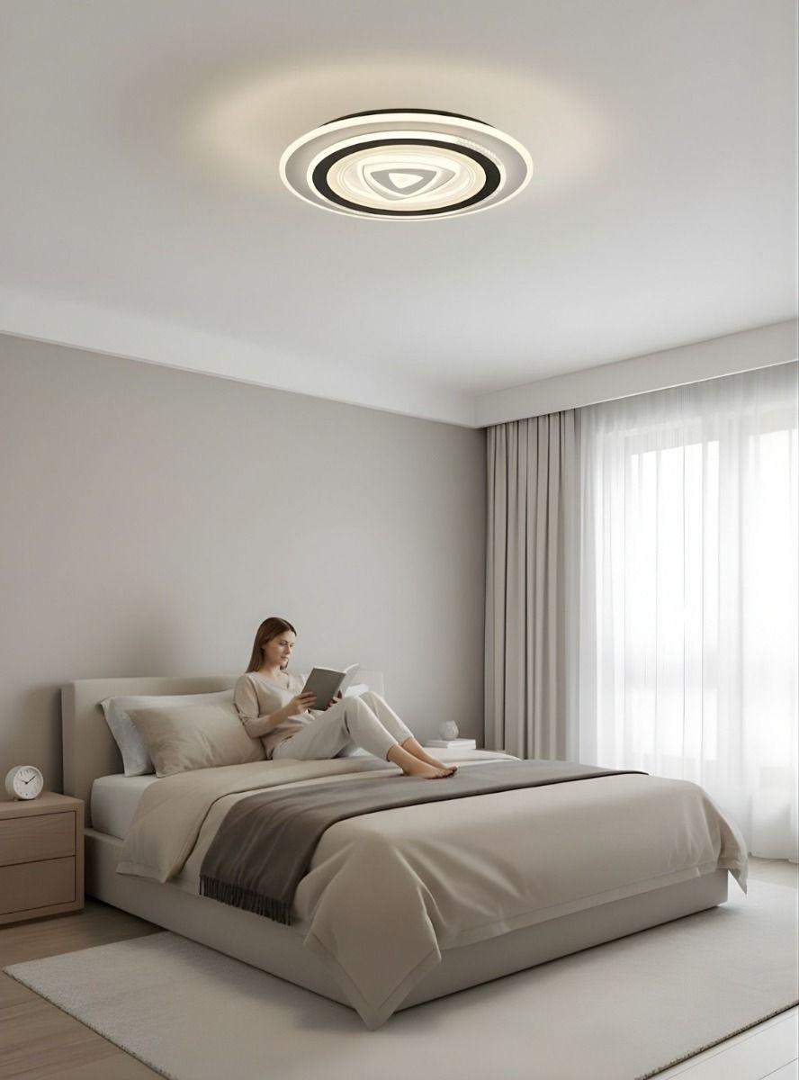 Lámpara Techo Plafón LED Diseño Geometría Vanguardista Jhn-4