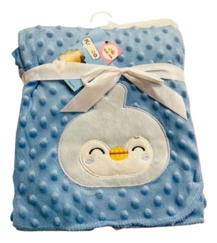 MANTA DE POLAR INFANTIL SUAVE ABRIGO PARA BEBE LAU-0