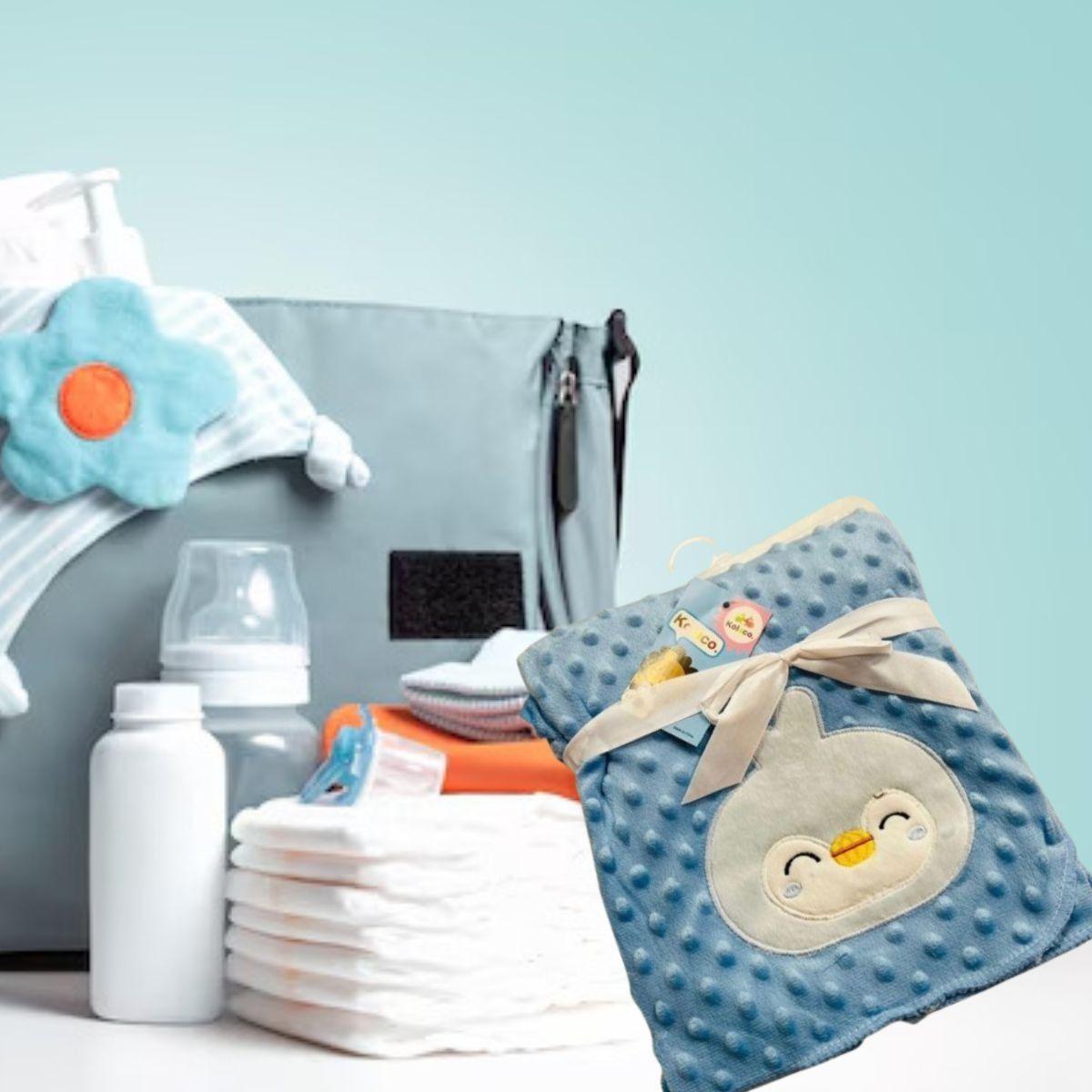 MANTA DE POLAR INFANTIL SUAVE ABRIGO PARA BEBE LAU-7