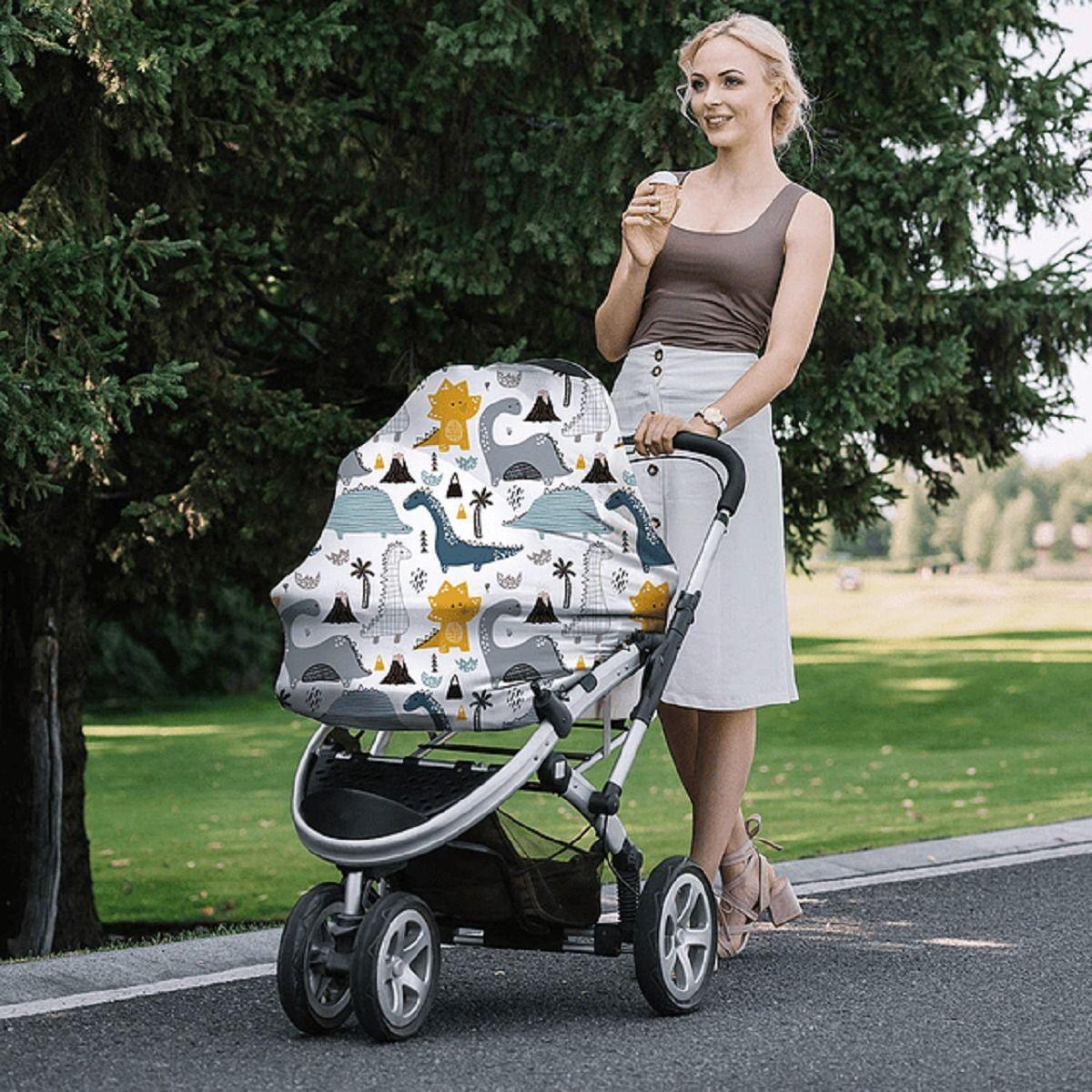 Funda Multifuncional Ajustable Carrito Lactancia  Bebe Lau-1