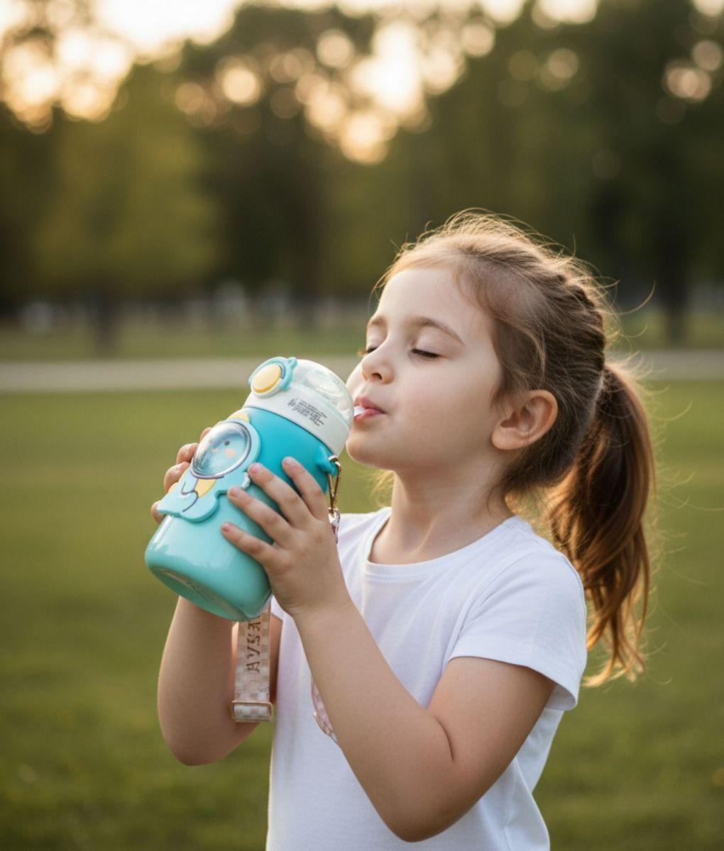 Botella Bebidas Infantil Multifuncional Figuras Jhn-4