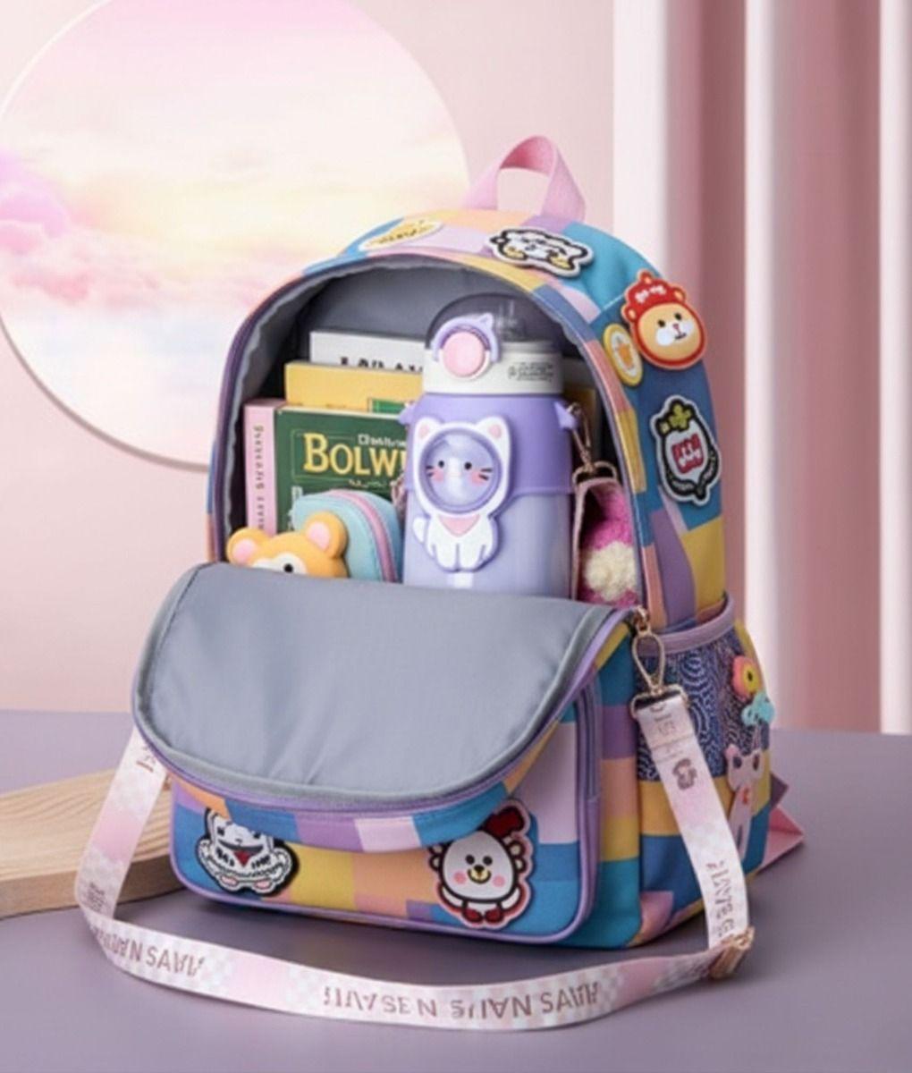 Botella Bebidas Infantil Multifuncional Figuras Jhn-6