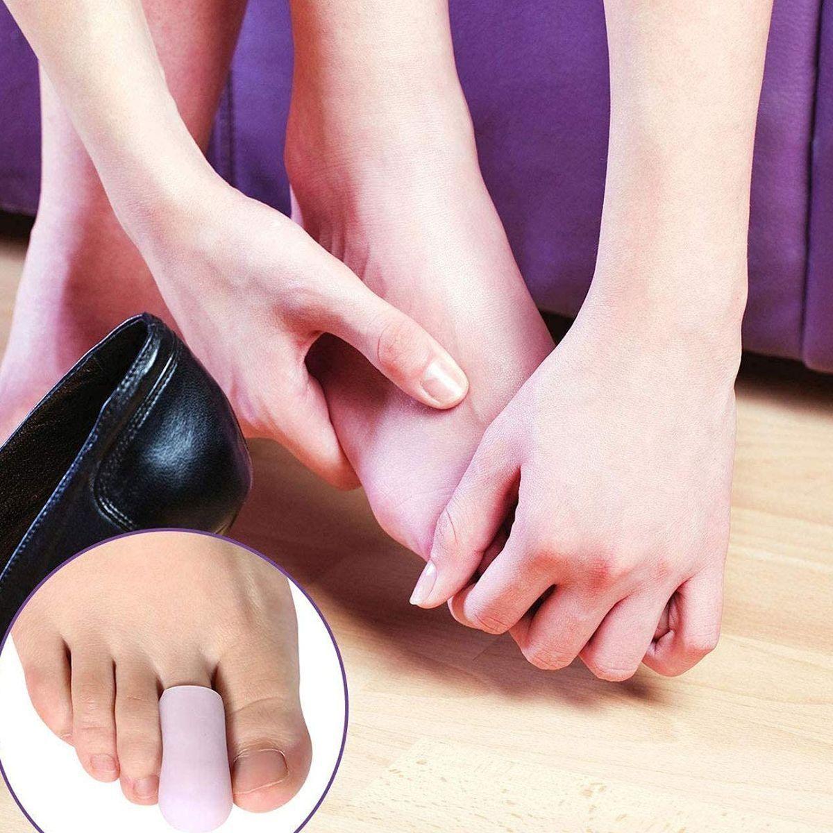 SET 4 DEDAL DE GEL PROTECTOR SUAVE FLEXIBLE CALLOS LAU-4