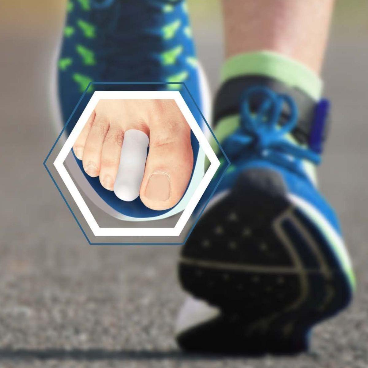 SET 4 DEDAL DE GEL PROTECTOR SUAVE FLEXIBLE CALLOS LAU-5