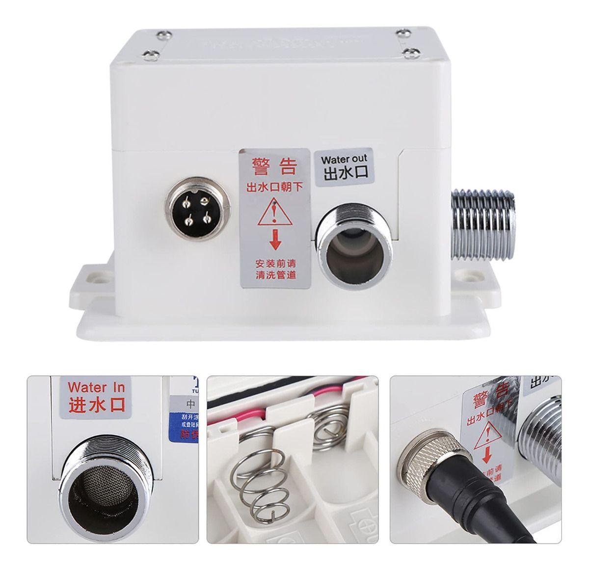 Grifo Automático Sensor Fregadero Cocina Baño Jhn-3
