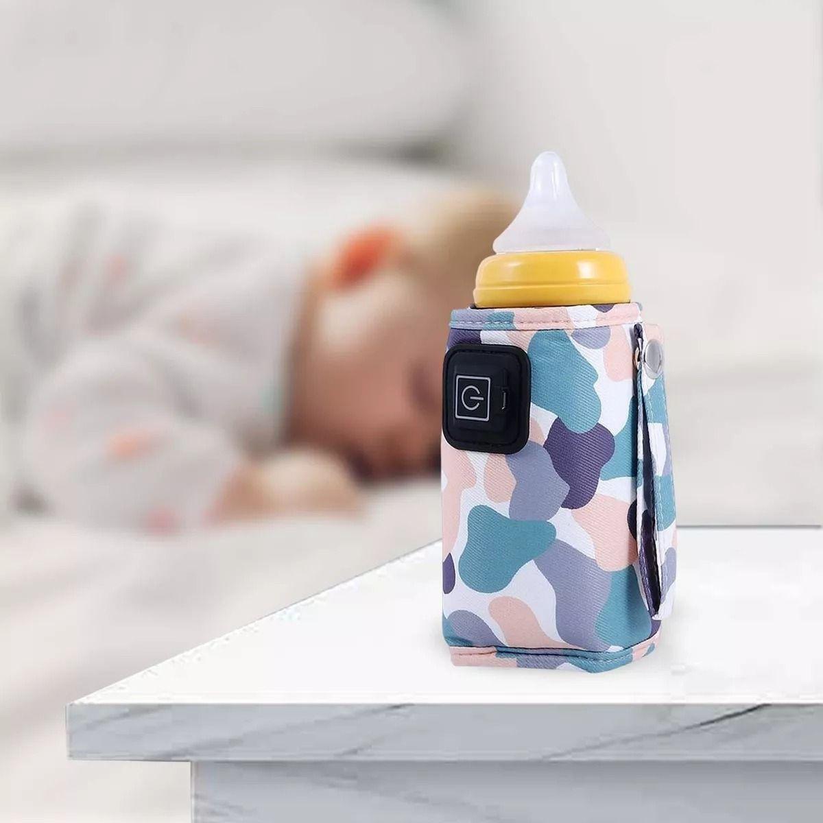 Calentador Mamadera Biberon Portatil Viajes Paseo Bebes Lau-5