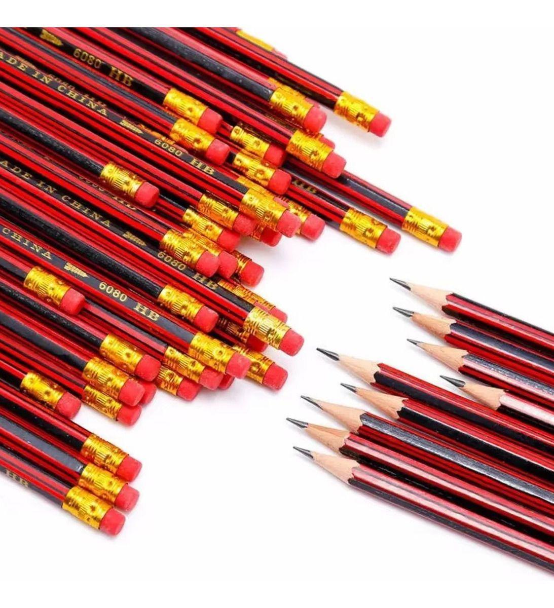 Set 3 Lápiz Escritura Dibujo Compacto Escolar Bocetos Jhn-3