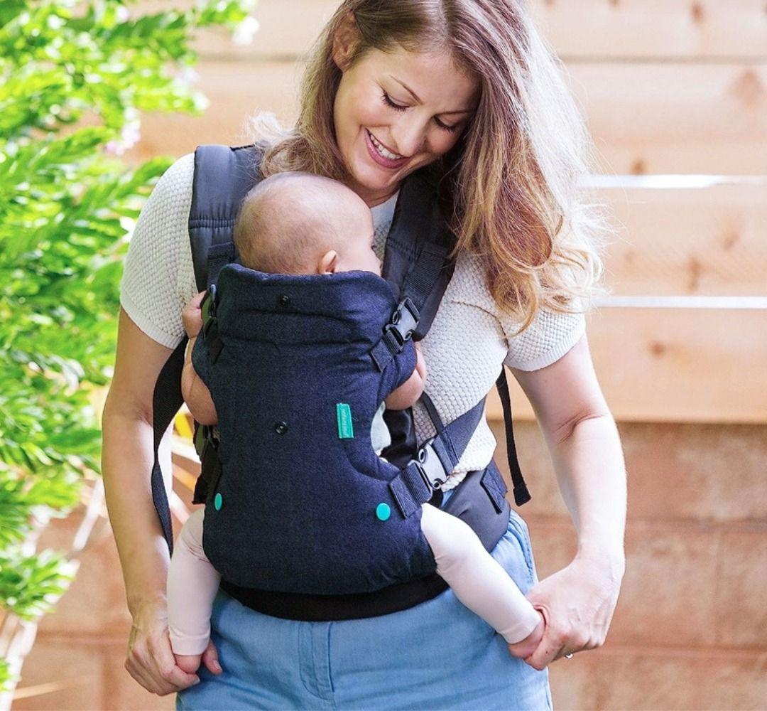 Portabebe Cangurera Cargador Ergonomico Infantil Bebe Lau-9