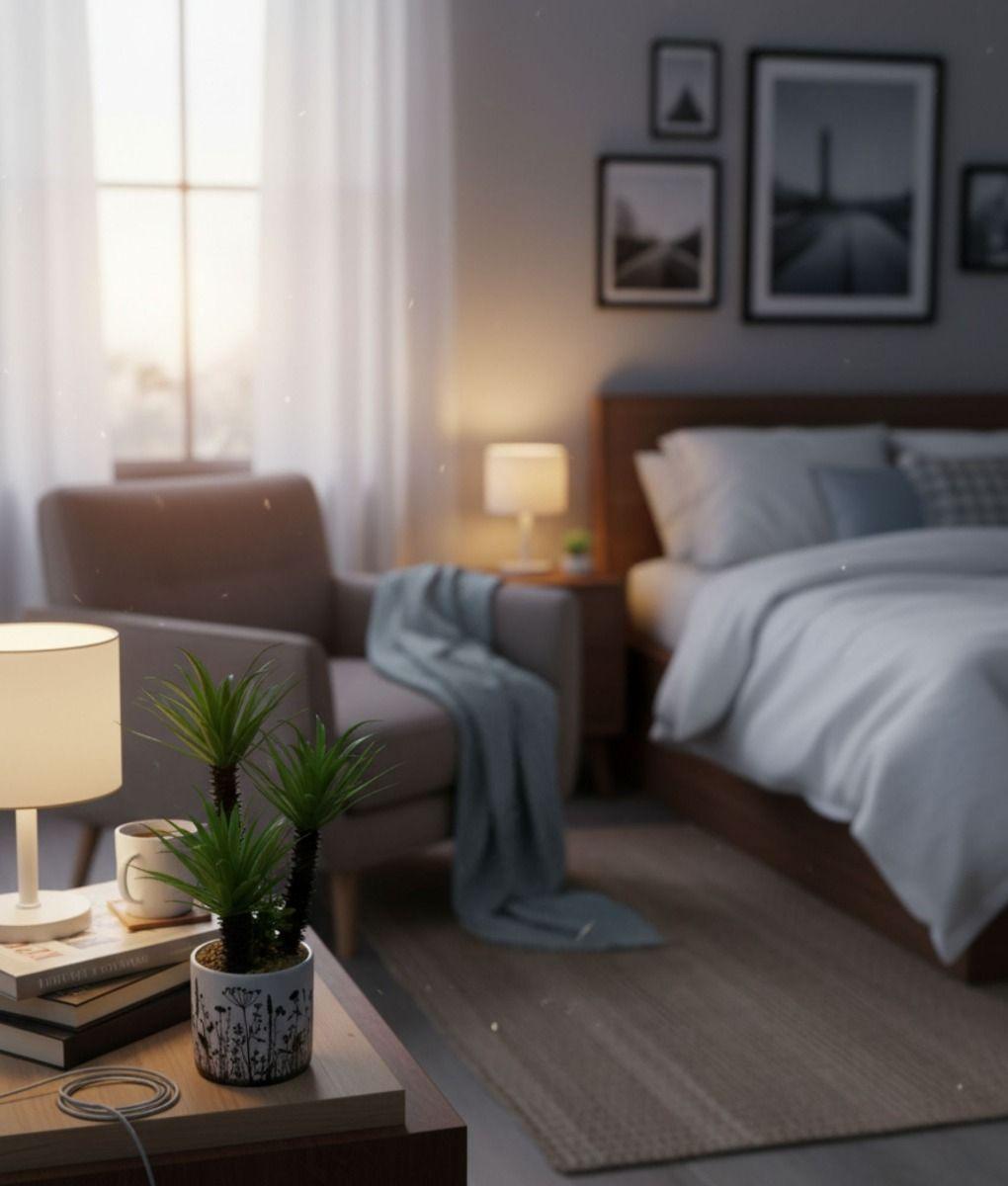 Planta Artificial Decorativa Adorno Hogar Moderno Jhn-6