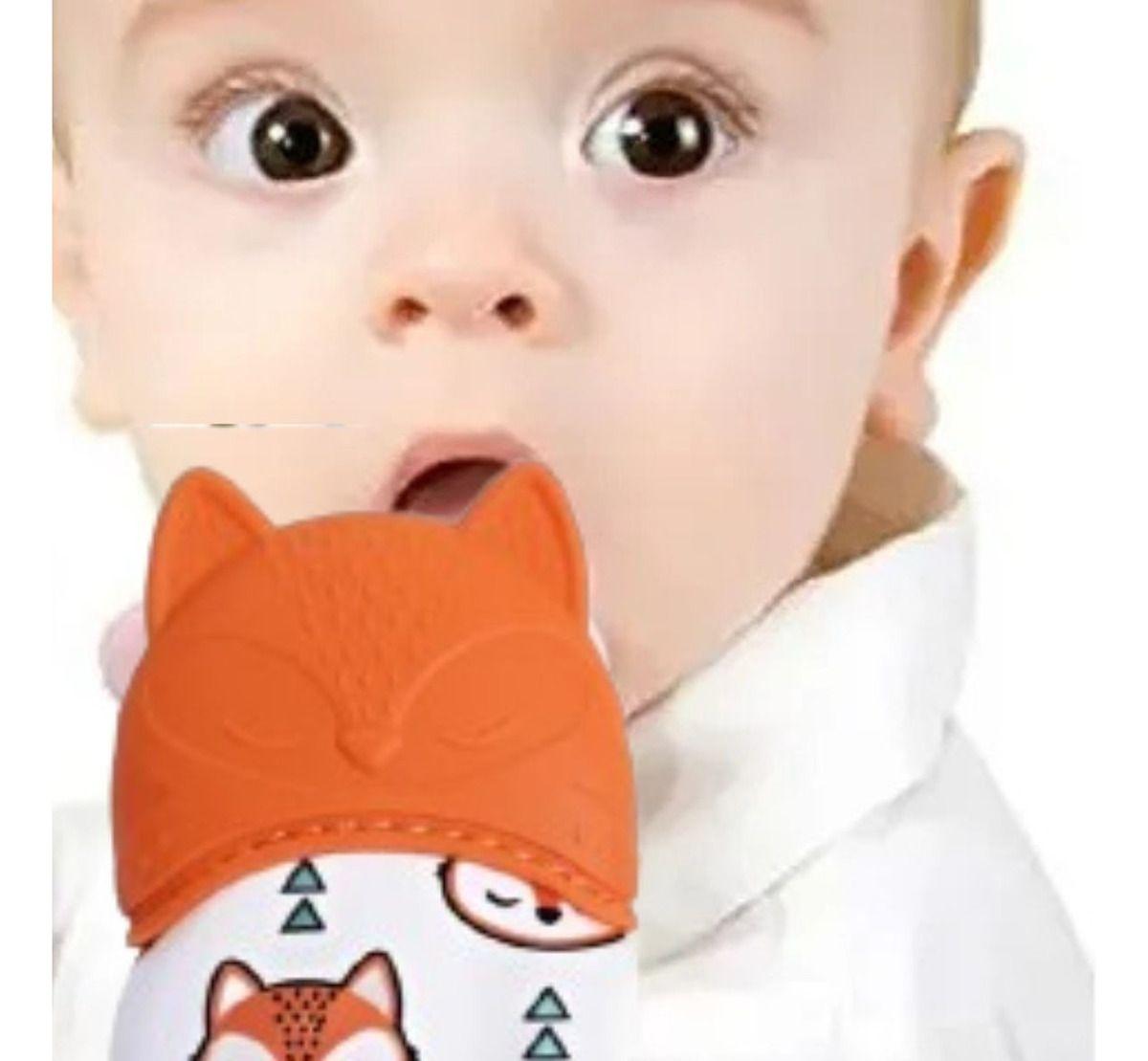 SET 3 MORDEDORES FORMA DE GUANTE RASCA ENCIAS BEBE LAU-7