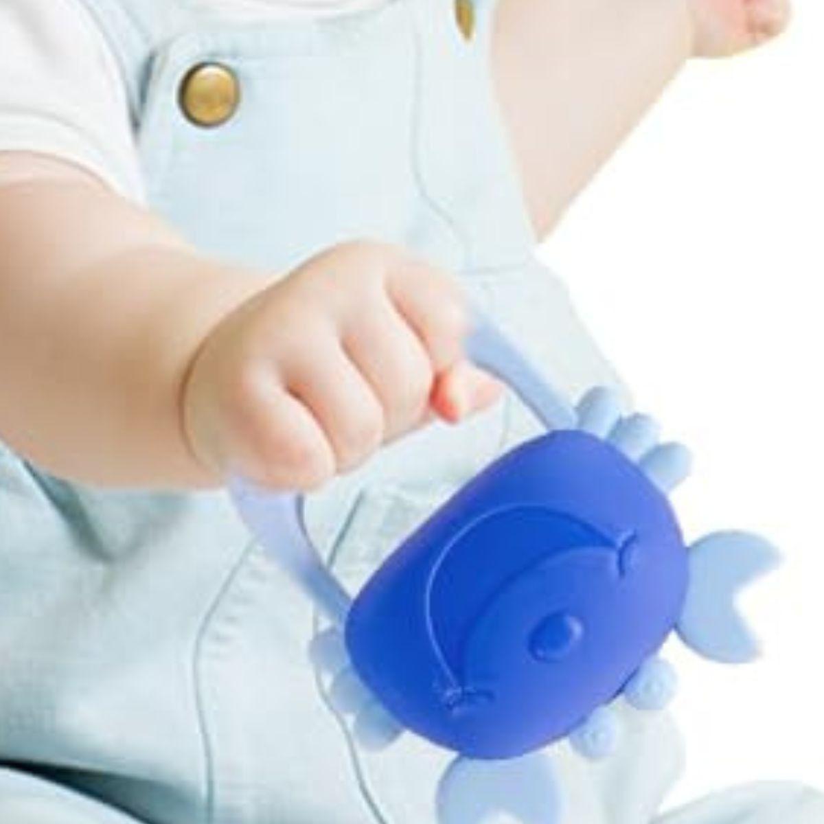 SET 4 MORDEDORES FORMA DE MANO ANIMADO DENTICION BEBE LAU-6