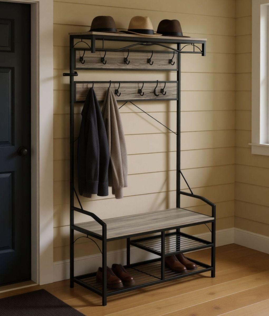 Perchero Multifuncional Decorativo Organizador Múltiple Jhn-7