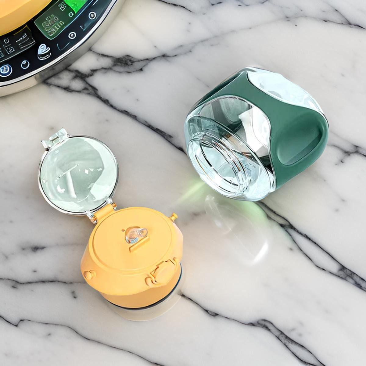 Set 2 Vasos Pajita Bombilla Silicona Niños Bebida Jugo Lau-6