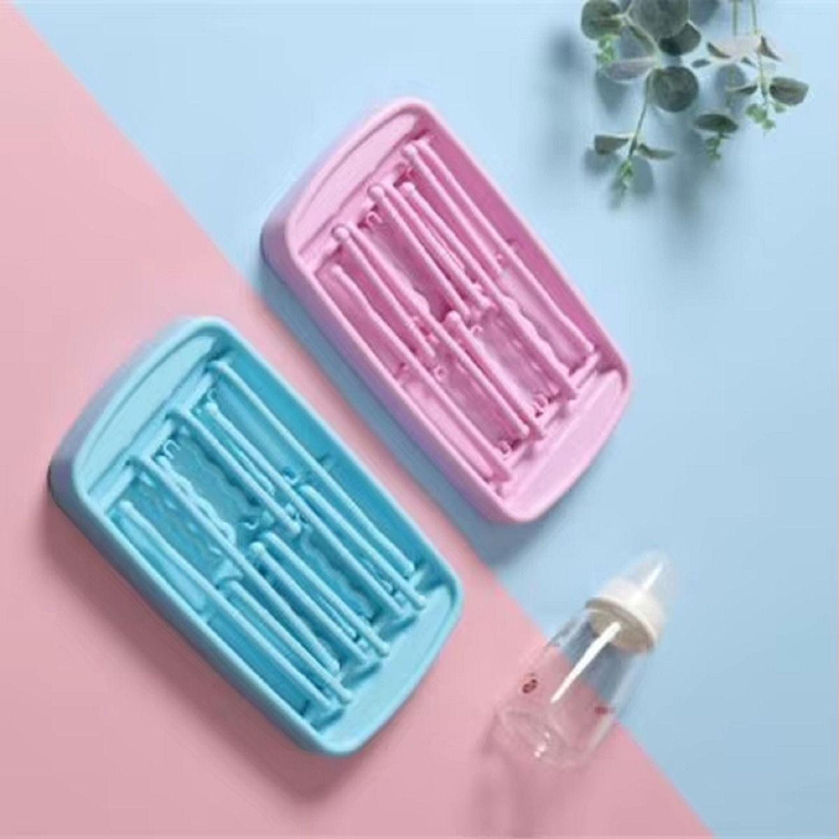 Set 5 Escurridor Mamadera Secador Biberon Practico Bebe Lau-5