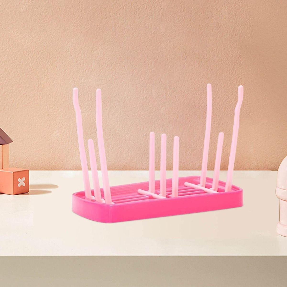 Set 5 Escurridor Mamadera Secador Biberon Practico Bebe Lau-9