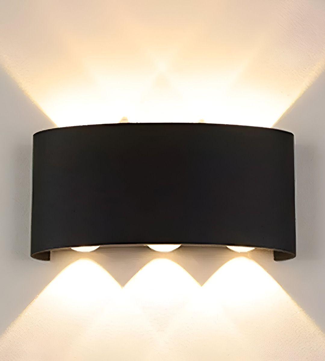 Aplique Pared LED 6w Luz Cálida Decoración Hogar Jhn-9