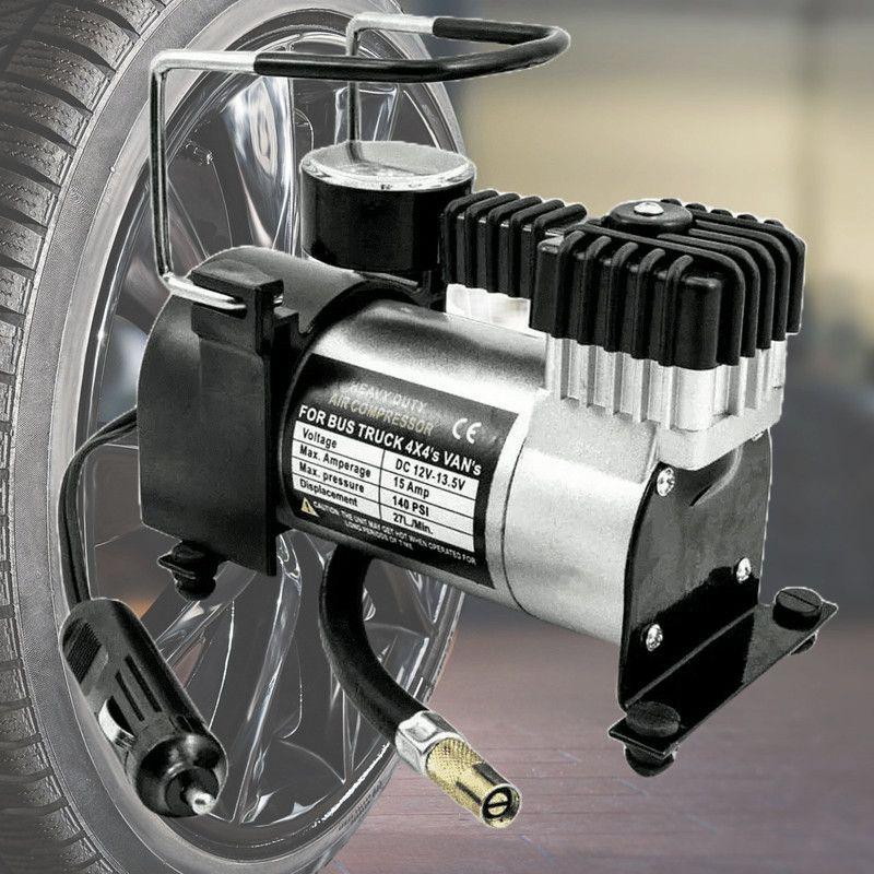 Compresor Aire 12V Neumático Motocicleta Automóvil Lau-3