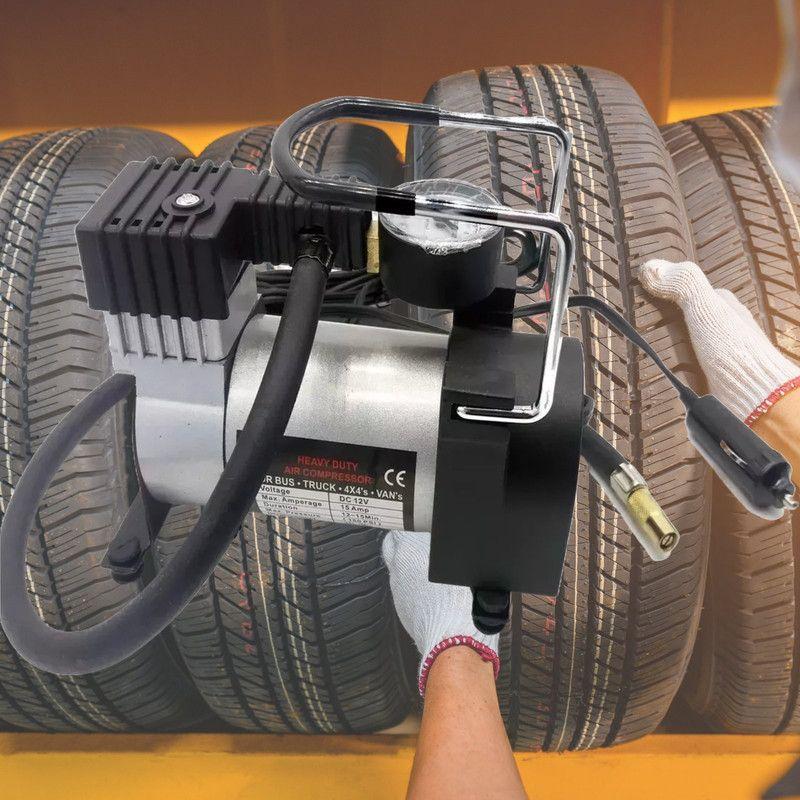 Compresor Aire 12V Neumático Motocicleta Automóvil Lau-5