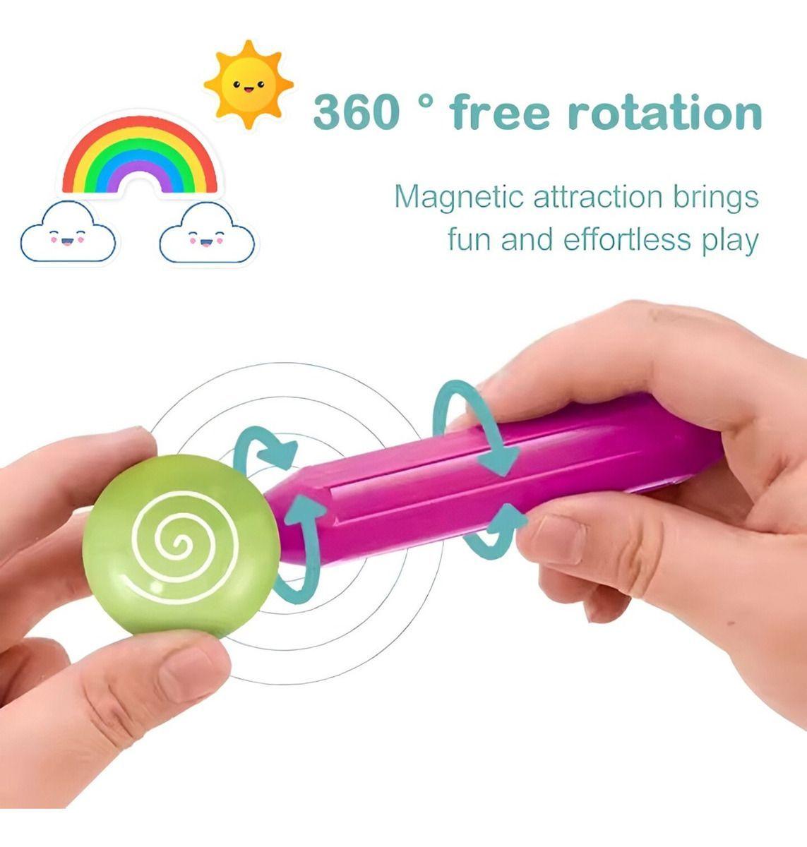 Bloques Construcción Magnéticos Juguetes Bolas Varillas Jhn-6