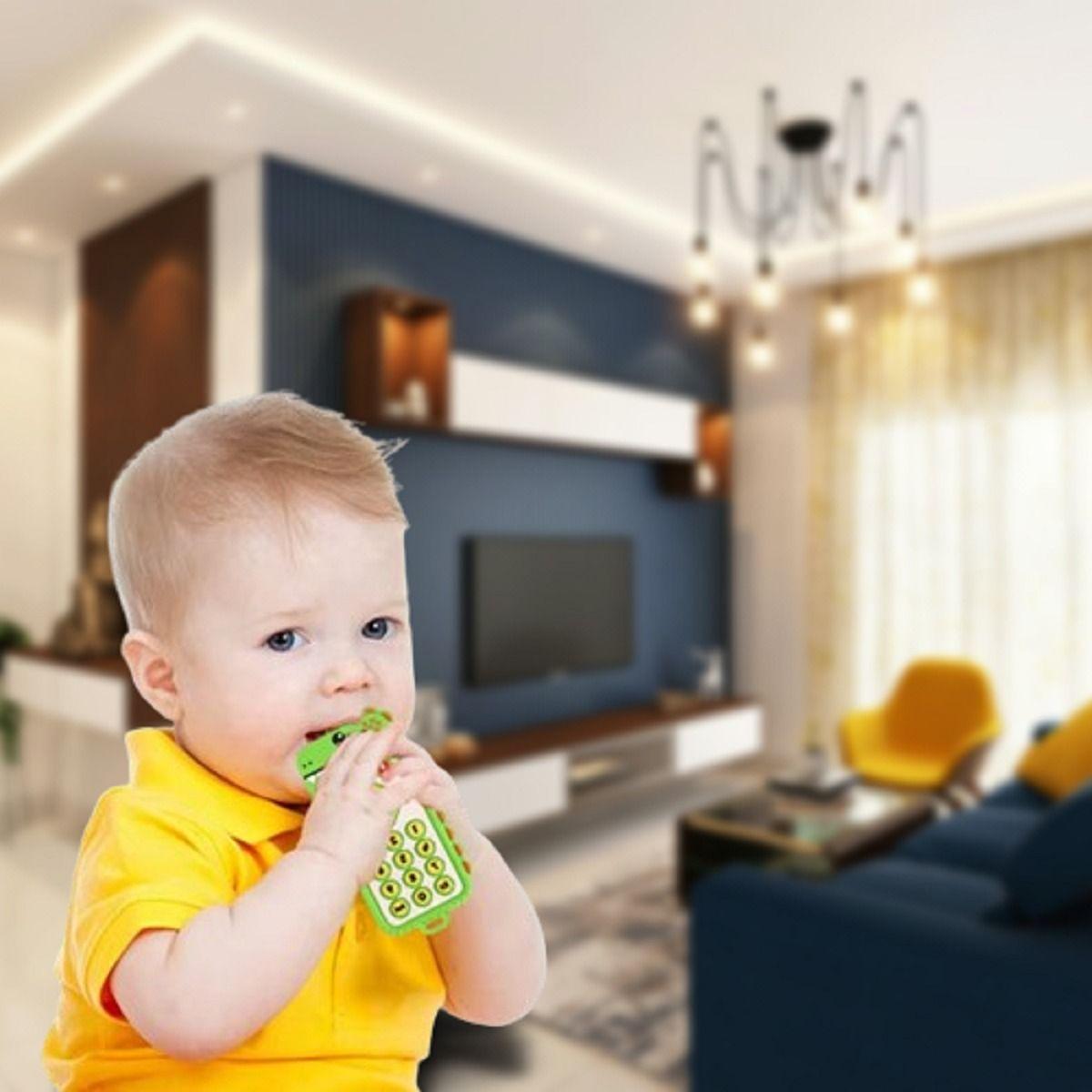 Set 4 Mordedores Diseño Movil Silicona Bebes Encia Lau-3