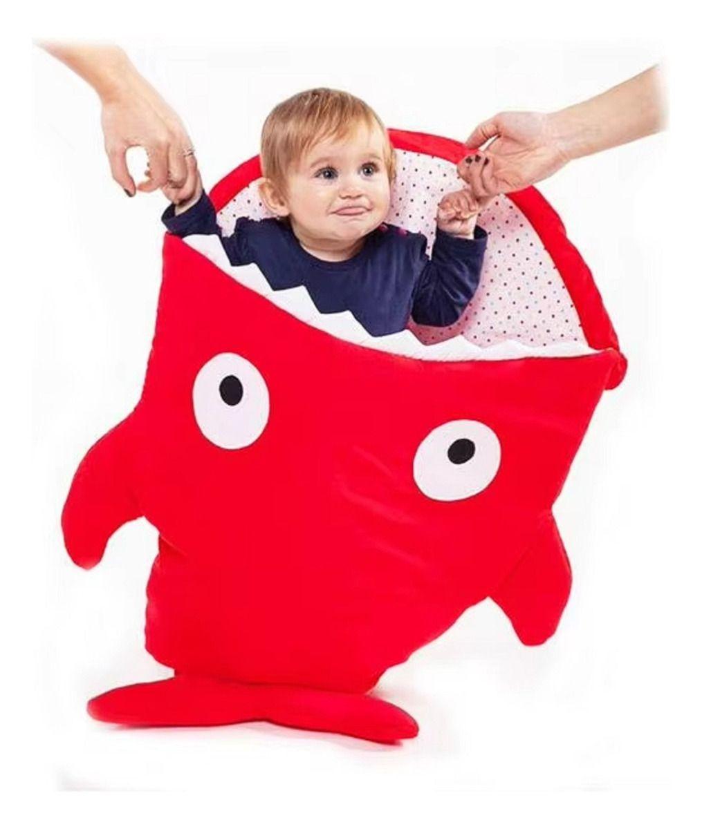 Saco Dormir Diseño Tiburon Comodo Calido Bebe Lau-1