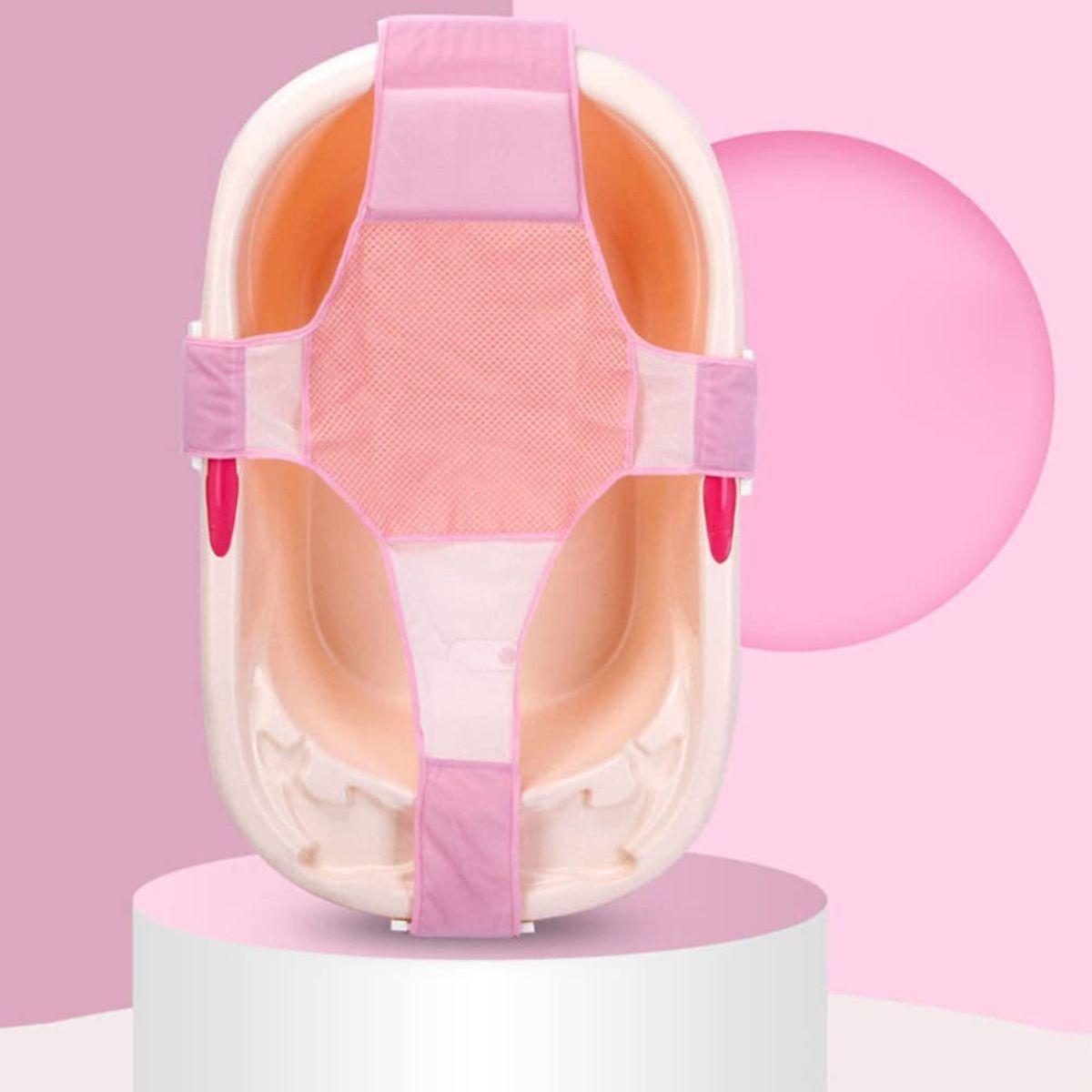 SET 2 ALMOHADILLA MALLA BAÑO ERGONOMICO SOPORTE BEBE LAU-2