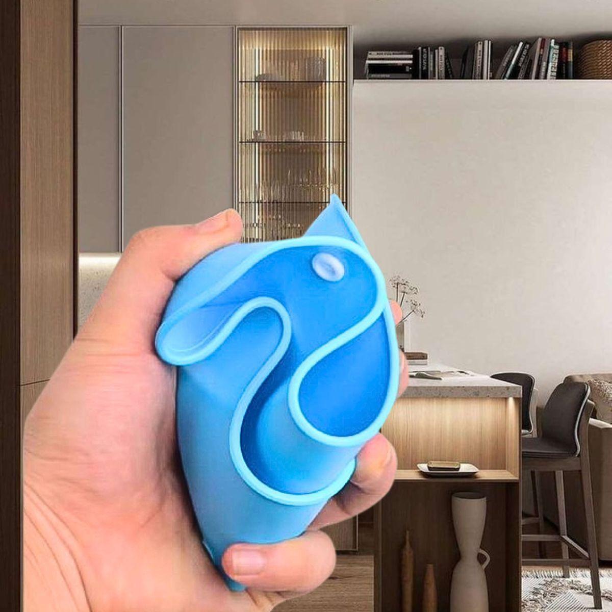 Set 6 Baberos Silicona Con Bandeja Recolectora Bebes Lau-5