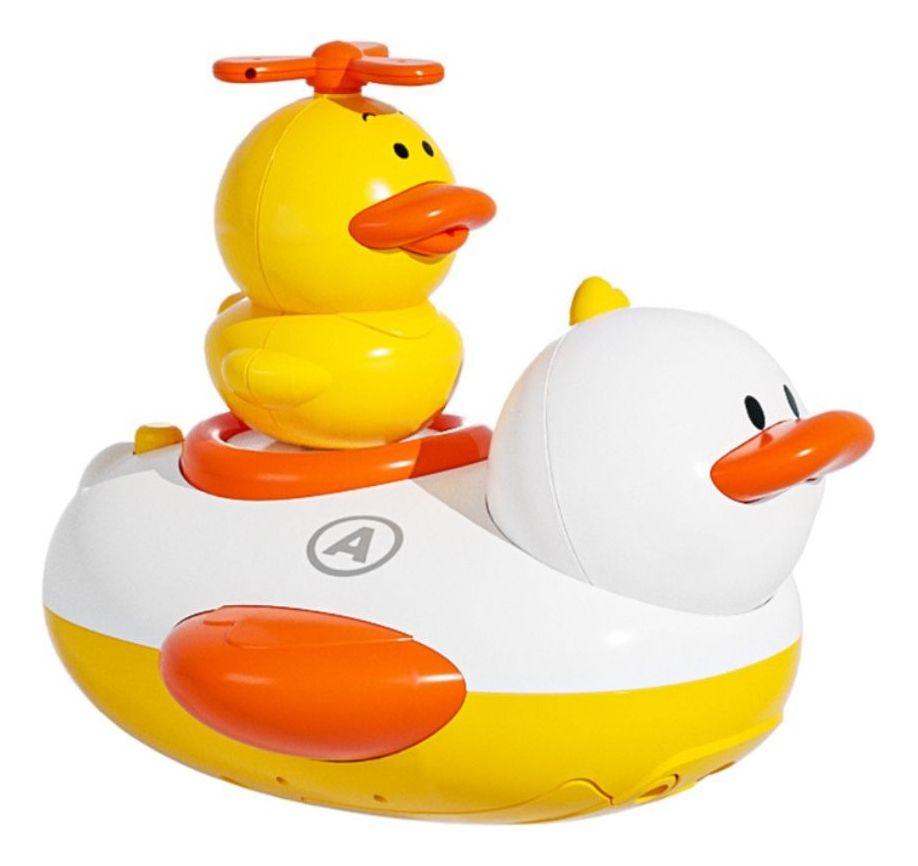JUGUETE DE BAÑO PATOS AUTOMATICO ROCIADOR AGUA BEBE LAU-0